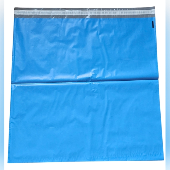 Poly Mailers Blue, Shipping Self Seal, 25 Quantity, 24" X 24" - Picture 4 of 4